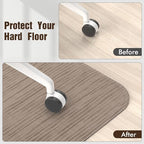 Blvornl Office Chair Mat for Hardwood Floor, Computer Chair Mat, 45"x 53" - Image 6