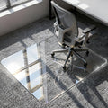 Azadx Tempered Glass Chair Mat for Carpet 36" x 48" Heavy Duty Chair Mat by Azadx