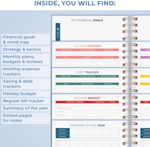 Clever Fox Budget Planner & Monthly Bill Organizer, Medium Lavender - Image 3