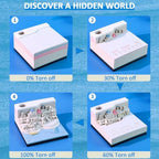 3D Calendar 2027 Memo Pad Tear Away Timepiece Calendar for Desktop Decor - Image 3