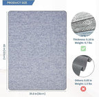 Office Chair Mat for Hardwood Floor Anti-Slip Desk Computer Chair Mat - Image 2