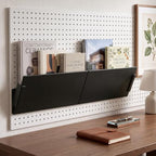 2 PCS Magnetic Wall File Organizer, Hanging Metal Wall File Holder - Image 5