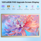 KEFEYA Laptop Screen Extender 15.6", Portable Triple Monitor for Laptops 13-17.3", FHD 1080P 120% sRGB 235° Rotation Detachable Laptop Monitor Extender for Windows/Mac/Dex/Chrome/Surface, Plug n Play - Image 2
