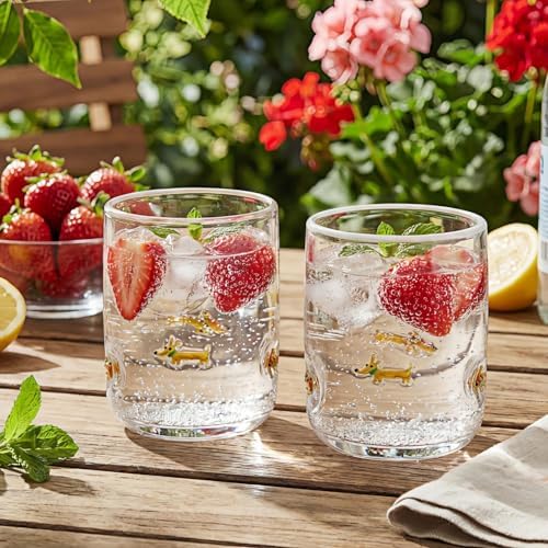 SiliFine 2 PCS Dachshund Icon Juice Glasses - Image 2