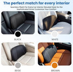 Car Lumbar Support Pillow for Driving, 2-in-1 Seat Cushion - Image 5