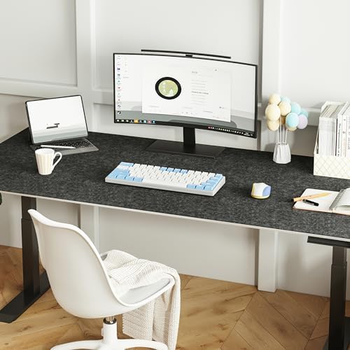 DAWNTREES Large Felt Desk Mat, 47.2"x 23.6", Desk Pad for Office and Home - Image 6