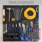 80 Pack 6 Inch Black Pegboard Hooks,Extra Thick 1/4" Peg Board Hooks Heavy Duty for Hanging, Pegboard Accessories for Kitchen, Gym,Garage,Store Wall Organizer - Image 6
