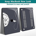 Teryeefi for MacBook Air M2 Case 2022 Release A2681, 3D Printing Laptop Hard Shell Cases with Keyboard Cover & USB 3.0 Adapter & Screen Protector for 2022 MacBook Air 13", Space Astronaut - Image 3