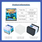 3D Calendar 2027,Time Piece Calendar 2027,Cute Ocean World 3D Art Notepad Calendars,3D Memo Pad,Tear Away Calendars,Christmas Gift,New Year Gift (Underwater World) - Image 3