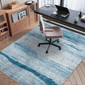 Office Chair Mat for Hardwood Floor, 60"x45" Easy Glide Computer Chair Mat Protector for Rolling Chair Under Desk Rug Nonslip Backing, Machine Wash by CHAKME