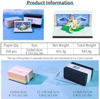 3D Calendar 2027, Unique 3D Memo Pad Tear Away Time Piece Calendar, Fun DIY Paper Carving Art 3D Desk Calendar Notepad Gift for Christmas, New Year (Sky City) - Image 6