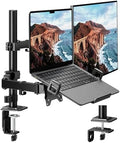 monTEK Monitor and Laptop Stand for 32" Screen and 17" Laptop by monTEK