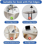 LUKETURE Desk Side Storage,11-4/5" Power Strip Cable Management Tray - Image 4