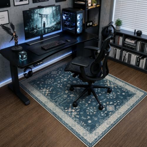 36"x48" Office Chair Mat for Hardwood Floor, Washable Non-Slip Protector - Image 7