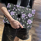 Purple Flowers Case for 2022-2026 MacBook Air 13.6 Inch M5/M4/M3/M2 - Image 7