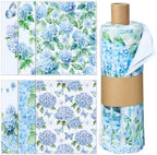 36 Pack Reusable Kitchen Cloths Cotton Towel, Hydrangea by Noveread