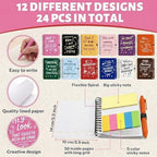 Sprial Notebooks with Pens Bulk, 48 Pack, 5.5 x 4.7 Inch Sarcastic - Image 3