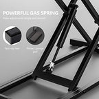 FITUEYES Height Adjustable Standing Desk 32” Wide Sit to Stand Converter - Image 3