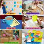 100 Pack Sticky Notes Bulk 3x3 Inch Colorful Self Stick Note Pads - Image 5