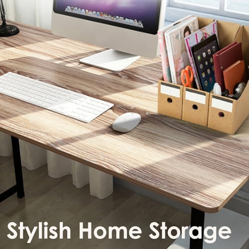 24 Pcs Cardboard Magazine File Holders Magazines Book Bin Box - Image 6