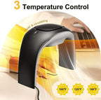 Desk Mouse Pad Hand Warmer Super Quiet 110v 100w - Black - Image 3