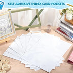 Outus 30 Pcs Self Adhesive Shop Ticket Holders, 11 x 17 Inch - Image 5