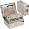 DocSafe 6400°F Fireproof Document Box with Lock, 10 Layers Heat Insulated by DocSafe