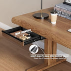 Under Desk Drawer, Solid Walnut Wood Panel – Sturdy Ball Bearing Slides, Easy Under-Desk Mount, Integrated Handle, Desktop Organizer for Office & Home Workstation - Image 5
