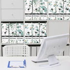 PerKoop 12 Pcs Decorative Magazine File Holders Foldable, Eucalyptus Leaves - Image 6