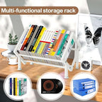Adjustable Desk Shelf for Top of Desk Tabletop Bookshelf for Home Office - Image 6