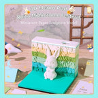 3D Calendar 2027,3D Desk Calendar Memo Pad 2027,3D Art Calendar Memo Pad 2027,Time Piece calendars 2027,3D Paper Art Notepad,Cute Rabbit Desktop Decoration,New Year,Christmas Gift (Cute Rabbit) - Image 5
