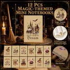36 Pcs Magical Wizard Party Favors, 12 Cups 12 Notebooks 12 Broom Pencils - Image 3