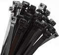 18 inch Black Zip Ties Heavy Duty 1000 PACK, 200 LBS Ultra Exclusive Strong Plastic Wire Ties, Large Cable Ties Extra Long Tie Wraps, Indoor and Outdoor UV Resistant by HighQualityTies