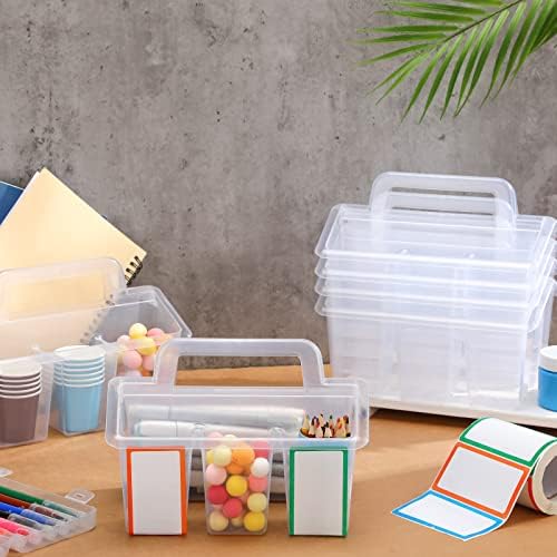 Maitys 12 Pcs Classroom Caddy Organizer with Handle, 4 Compartment - Image 4