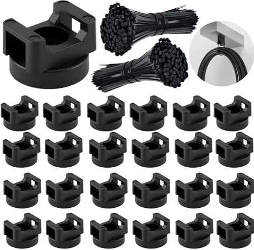225-Pc Magnetic Cable Ties Set,Magnetic Zip Tie Mounts & Cable Ties by ZyCooom%7CMadeSimpleStrong
