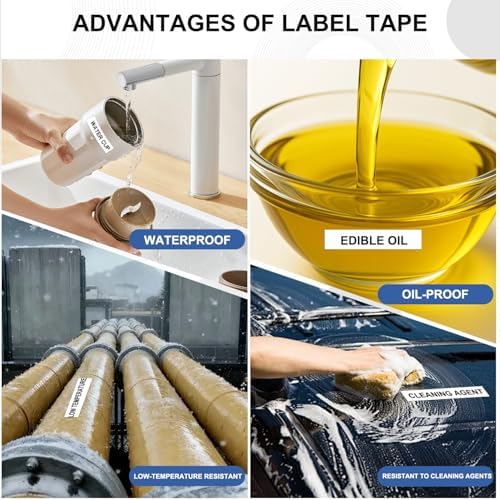 Compatible for M21-750-427 Black on White Self-Laminating Wire Wrap Label - Image 6