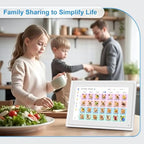 10.1 Inch Digital Calendar+Digital Picture Frame, 2026 Desk Calendar Smart WiFi Planner & Chore Chart, IPS HD Interactive Touchscreen Display Gifts for Women Men, Gifts for Mom Dad - Image 6
