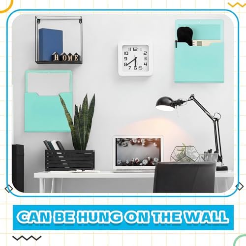 Gilprop 8 Pack Magnetic File Folder Holder for Whiteboard Classroom Storage - Image 4