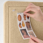Felt Bulletin Board 72x48 inches, Decorative Pin Board for Home & Office - Image 2