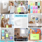Outus 60 Pcs Self Adhesive Shop Ticket Holders, 11 x 17 Inch - Image 6