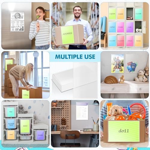 Outus 60 Pcs Self Adhesive Shop Ticket Holders, 11 x 17 Inch - Image 6