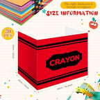 Sherr 30 Pcs Privacy Folders for Students Desk,Glitter Style,Glitter Color - Image 2