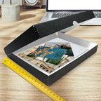 Golden State Art, Clamshell Archival Folio Storage Box 13x19 Inch, Black - Image 3