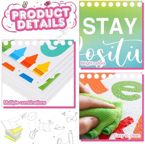 Honoson 24 Pcs Inspirational Privacy Folders for Students - Image 3