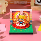 3D Calendar 2027, Unique 3D Memo Pad Tear Away Time Piece Calendar, Fun DIY Paper Carving Art 3D Desk Calendar Notepad Gift for Christmas, New Year (Colorful Clown) - Image 2
