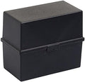 Exacompta A5 Card Index Box - Black by +Office+Supplies