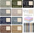 Eaasty 10 Sets Christian Sticky Note Holders with Notes and Ballpoint Pens by Eaasty
