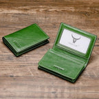 HISCOW Full Grain Leather Business Card Holder Case - Image 2