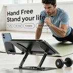 2-in-1 Laptop Stand for Desk with Phone Holder, Fits Most Laptops - Image 7