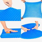 Gel Seat Cushion, Cooling Honeycomb Design for Office Chair Car Wheelchair - Image 3
